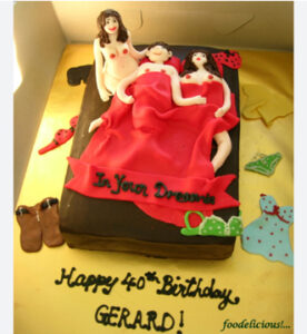 Chicago-Illinois-Three-In-Bed-Custom-Bachelor-Cake 